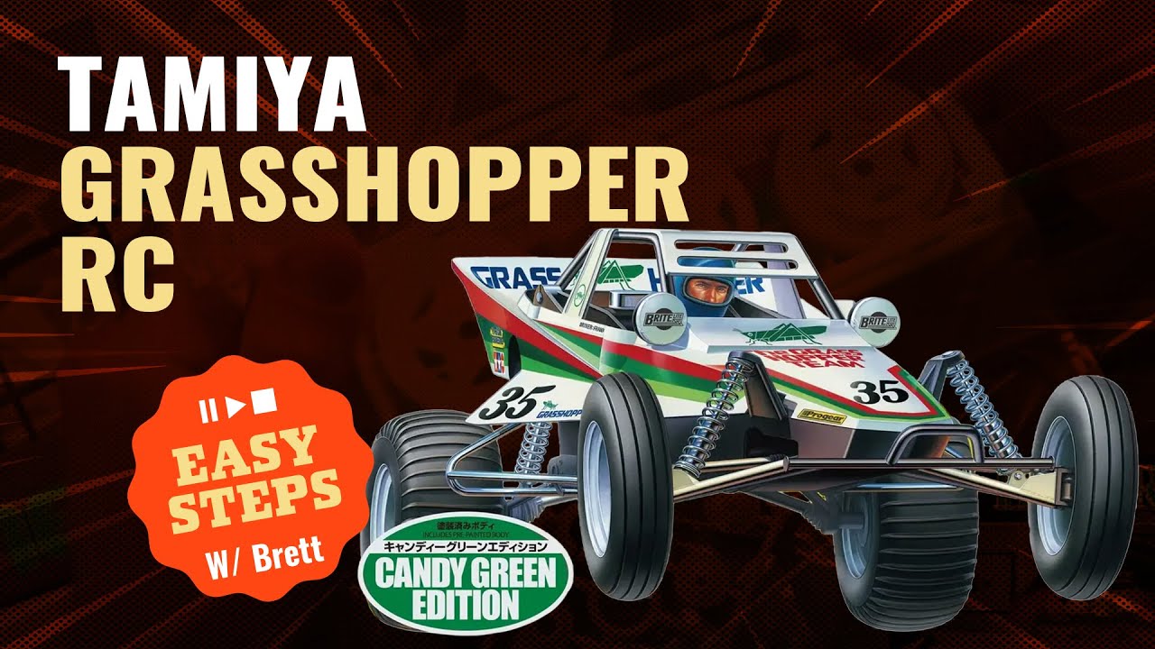 TAMIYA 1/10 The Grasshopper RC Car Kit! 🦗 | #askhearns - YouTube