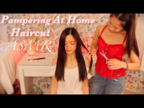 ASMR ๐ Pampering Haircut For Sleep and Tingles