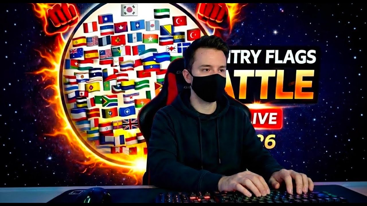 Learn Country Flags LIVE 🎮 | Global Flag Battle 2026
