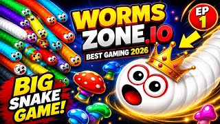 WORMS ZONE.iO BEST GAMING 2026 |🐍BIG SNAKE GAME 🍊😏 EP [2] #WORMSZONEiO #BIGSNAKEGAME #SNACKGAME3D screenshot 4