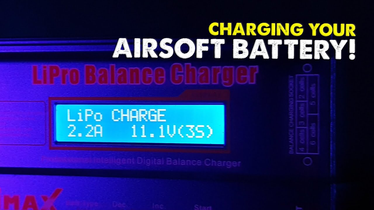 Charging your Airsoft LiPo Battery with the iMax B6 LiPro Balance