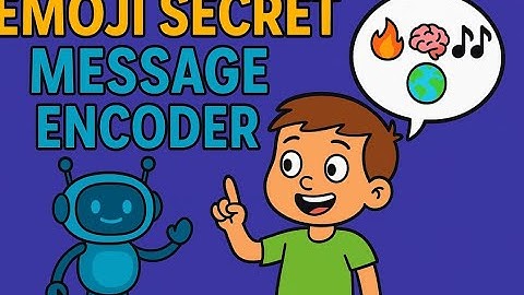 Secret Emoji Code Game with Python 🕵️‍♂️🔐 | Fun Coding for Kids