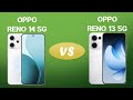 OPPO Reno 14 5G VS OPPO Reno 13 5G  Tech Specs