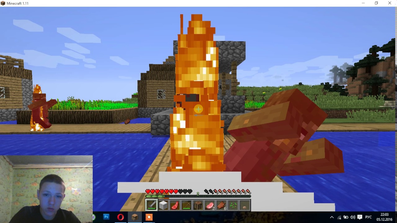 minecraft 1.11 выживание #1