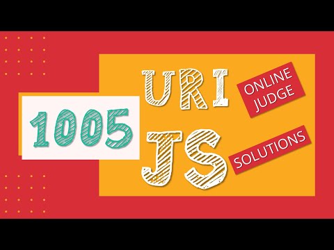 URI 1005 - URI Online Judge e Javascript Solutions