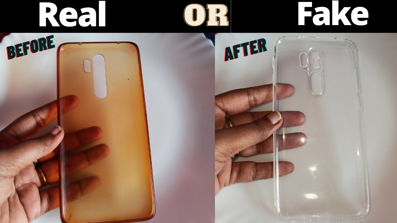 How to Clean Mobile BackCoverMobile Transparent Back cover Cleaning