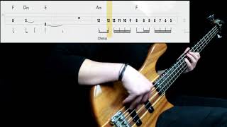 Muse - Thought Contagion (Bass Cover) (Play Along Tabs In Video)
