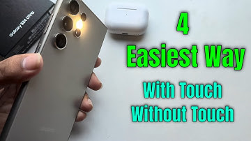 Samsung Galaxy S24 /S24+ /S24 Ultra: How to turn on/off flashlight