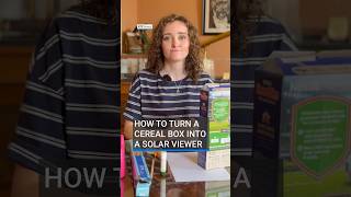 How to make a solar eclipse viewer from a cereal box | #RTENews