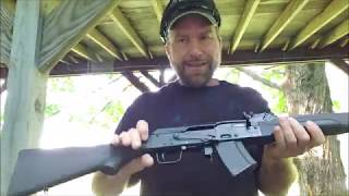 saiga 7. 62 x 39 AK style rifle,  mini rewiev
