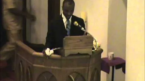 Minister Richard Terrell preaching, Who are you fo...