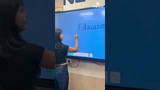 This Smart Board Can Do WHAT? 🤯 | NEOD Pro Max Interactive Panel #shorts