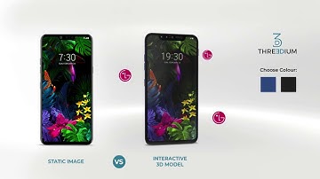 Threedium - LG Smartphone, Static Image VS Interactive 3D Mode