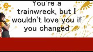 Demi Lovato- Trainwreck (Onscreen Lyrics)