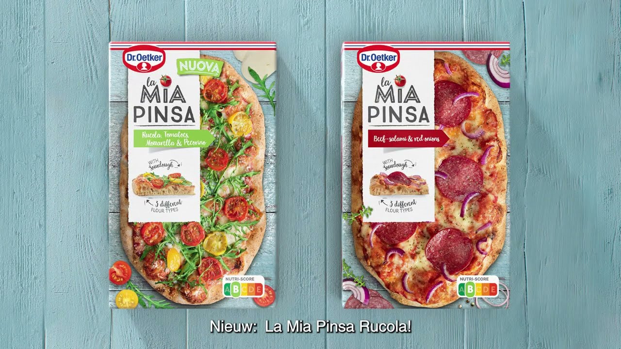 Mia Dr. Oetker Pinsa La YouTube | Rucola | -