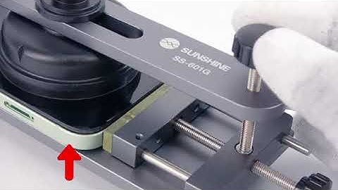 Sunshine SS-601G heating-free LCD screen separation fixture for mobile phone screen separator