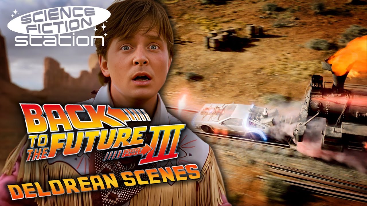 Back To The Future Part III (1990) DeLorean Scenes | Science Fiction Station