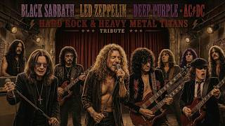 Deep Purple, Led Zeppelin, Black Sabbath & AC/DC | Hard Rock & Heavy Metal Titans | Tribute