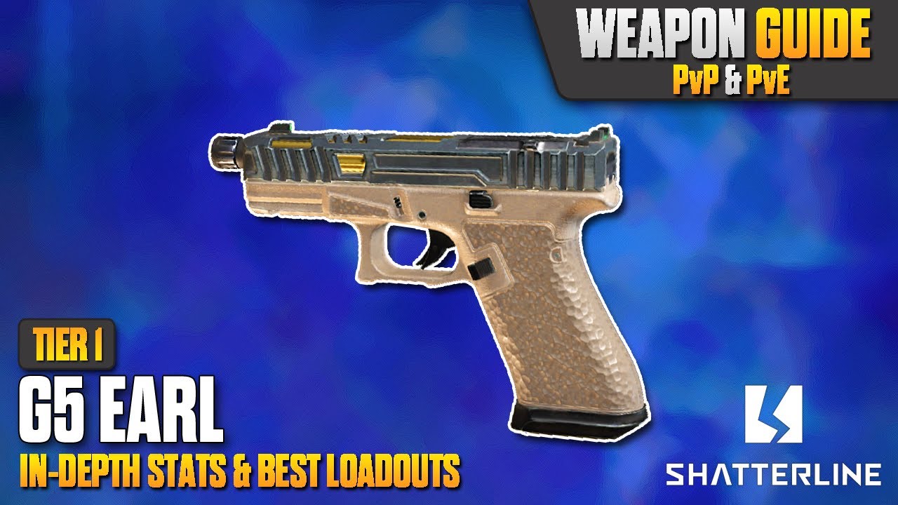 The MOST USED Weapon broken down (G5 Earl) | Shatterline