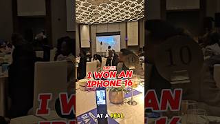 OMG! I won an iPhone 16 at Jwmarriot #realestate #property #realtyhomes #realestateagent #realty