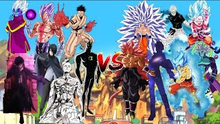 Vegeta Sukuna Anos Sasuke Saitama Alien X Goku Gojo Ccgoku Gotenwang Ling Black Goku