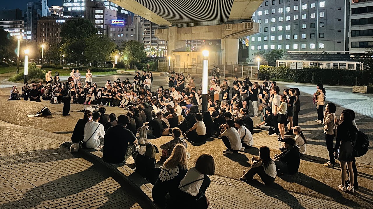 【 きゃない 】地元大阪での路上ライブ【47都道府県おまコレ全部生身でツアー】大阪府 /中之島公園 2024.9.20(21/47×1日目)