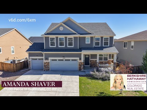 17030 Pecos St, Broomfield, CO home video tour