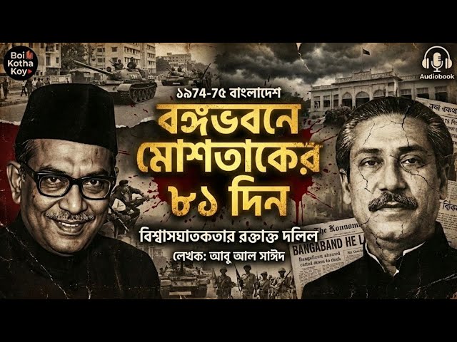 বঙ্গভবনে মোশতাকের ৮১ দিন | আবু আল সাঈদ | যেভাবে এক বিশ্বাসঘাতকের হাতে বন্দী হয়েছিল বাংলাদেশ