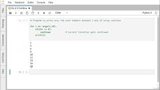 Learn Python From Beginner To Advanced Level : 25  Tutorial 25 Python continue statement Net Worth