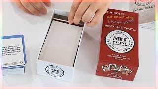 Not Parent Approved Card Game