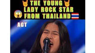   🤘THE YOUNG   LADY ROCK STAR  FROM THAILAND😱 🇨🇷 #thailand #agt 