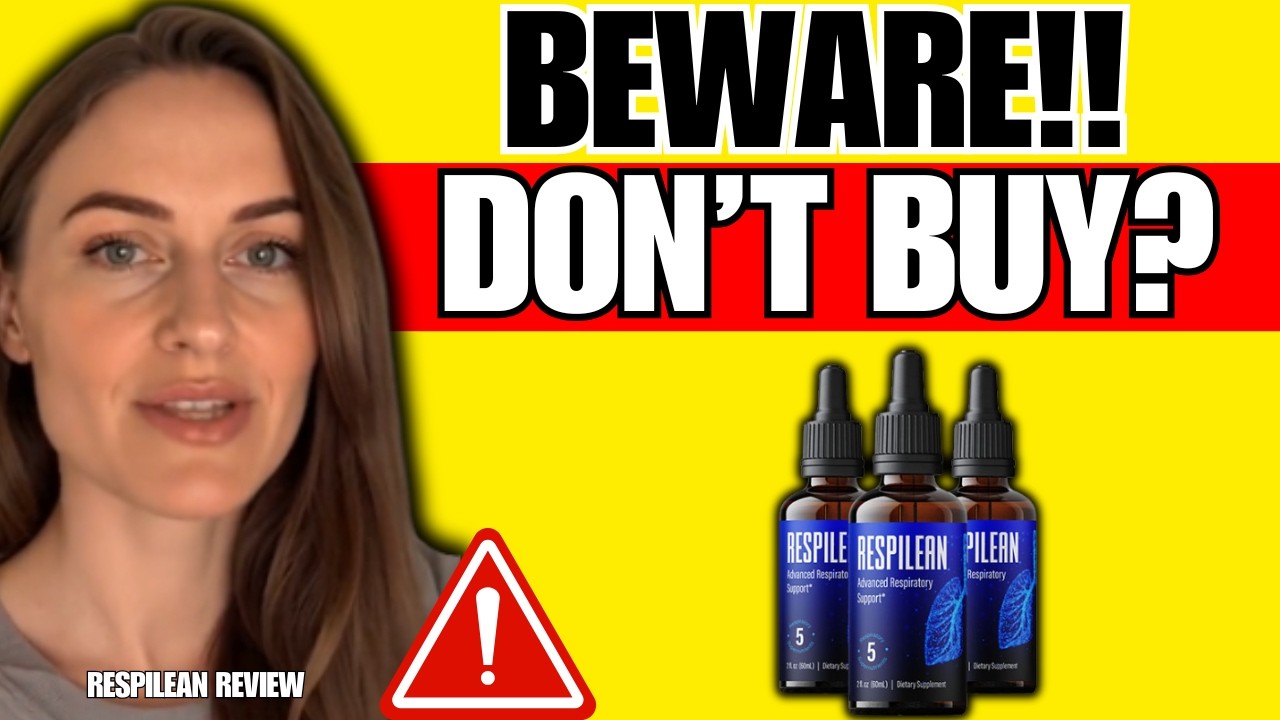 RESPILEAN REVIEW (❌SCAM OR LEGIT?✅) RespiLean Drops Reviews – Does RespiLean Work? RespiLean Amazon