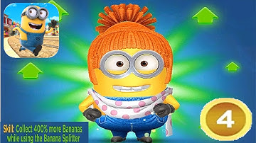 Lucy Minion RusH Maxed Rank 40 Level Up Costume gameplay walkthrough ios & android