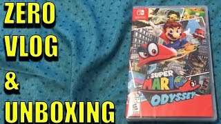 Super Mario Odyssey Unboxing - Zero Vlog