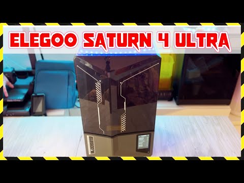 Elegoo Saturn 4 Ultra , La svolta nelle stampanti in resina , Recensione saturn 4 ultra 12k