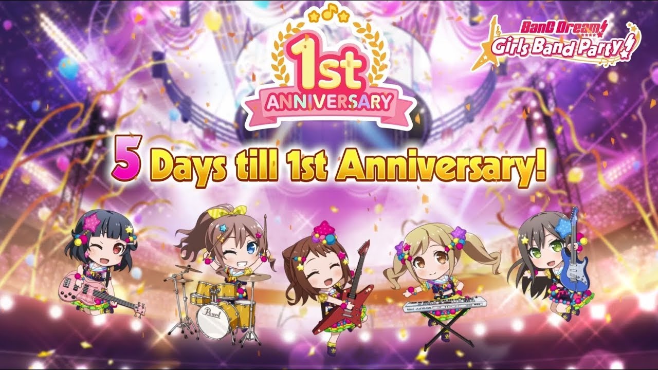 Bands Really Are LOCK [BanG Dream! Girls Band Party! 5th Annivers