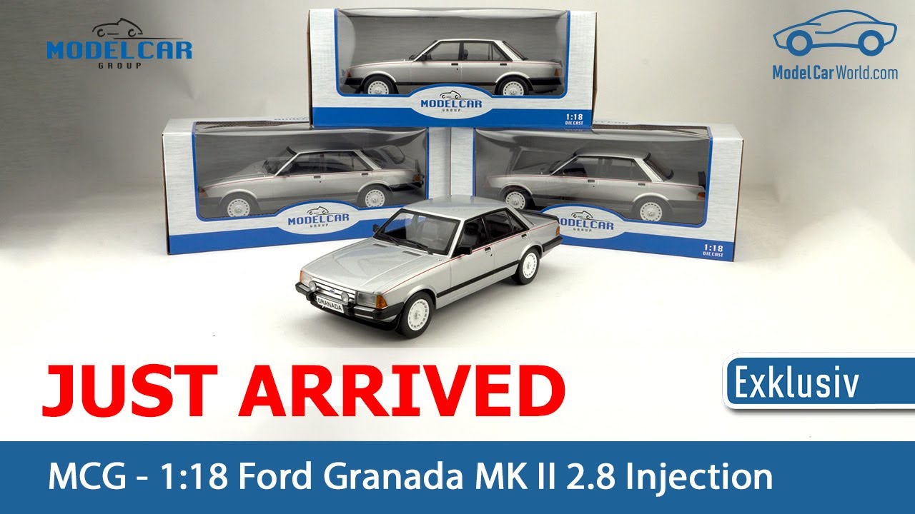 MCG - 1:18 Ford Granada MK II 2.8 Injection - YouTube