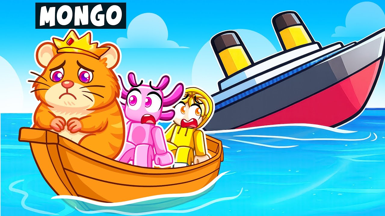 I Became A HAMSTER And got TRAPPED On A SINKING SHIP! Roblox