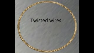 How to create twisted wires in Matrix