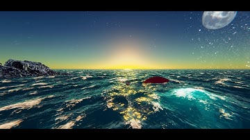 Sky Master ULTIMATE URP - Oceanis URP addon asset - Work on the Water parameters edit and save