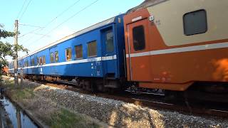 556次莒光號與3191次區間車通過大林鎮中興路地下道