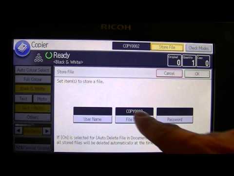 Training | Document Server - Storing Documents on Ricoh Printer | Ricoh Wiki