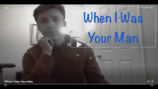 Bruno Mars - When I Was Your Man (Live in One Take)