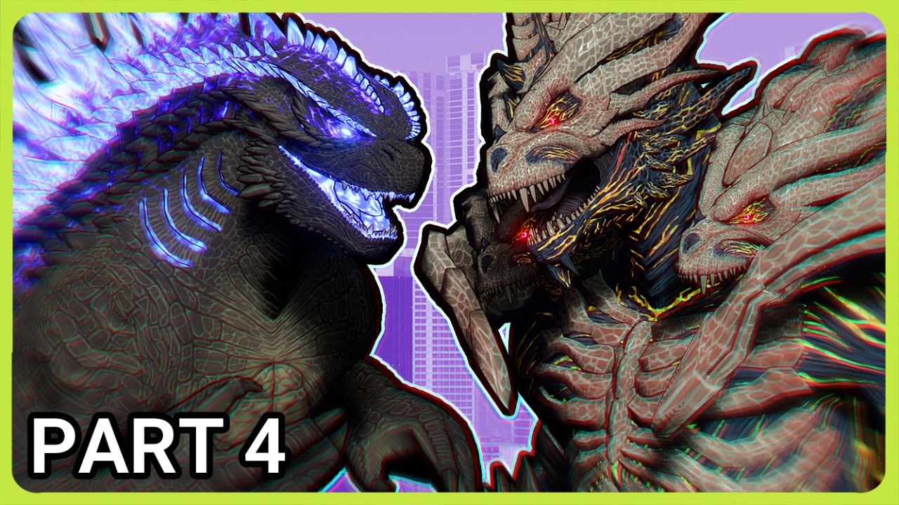 Godzilla vs Monster X | Godzilla x Kong: Supernova Fan Made Animation (Part 4)