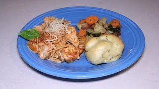 Fast Forward Chicken Parmesan with chicken strips
