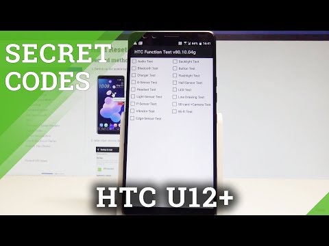 गुप्त कोड HTC U12+ - हिडन मोड / ट्रिक्स / टिप्स / सीक्रेट मेनू
