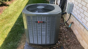 2021 3-Ton Trane XR14 Air Conditioner - Startup/Shutdown