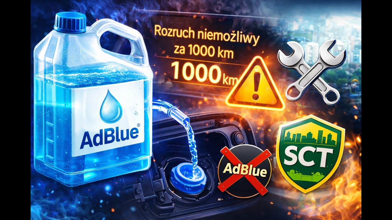AdBlue w 2025/2026: Wszystko, co musisz wiedzieć! Mity, Naprawa, Usuwanie i SCT