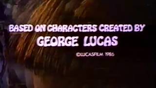 Ewoks VHS Tape Intro (1986)
