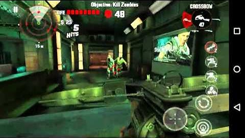 Dead Trigger 1: Unlimited Everything Gameplay